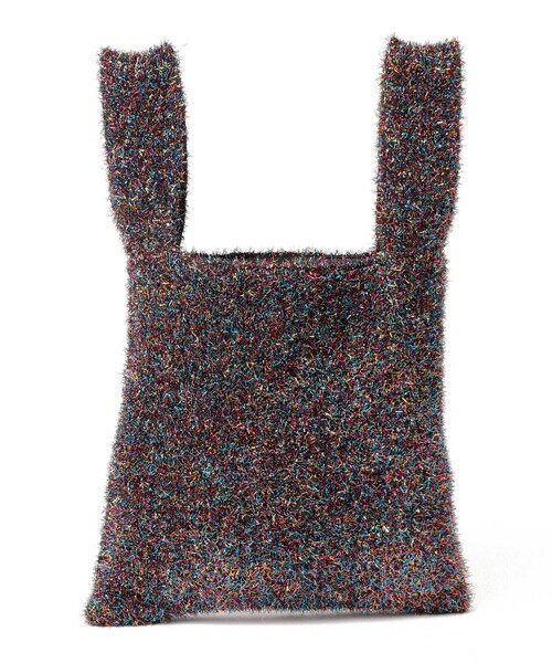 B:MING by BEAMS（ビーミングバイビームス）の「ラメニット バッグ（トートバッグ・レディース・シルバー/その他・ONE SIZE）」の7枚目の写真