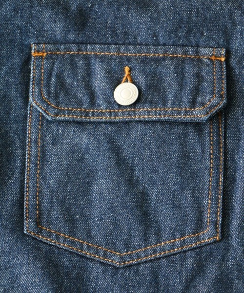 CRAFT STANDARD BOUTIQUE（クラフトスタンダードブティック）の「デニムリボンベスト（ベスト・レディース・ダークインディゴブルー/ブラック・FREE）」の14枚目の写真