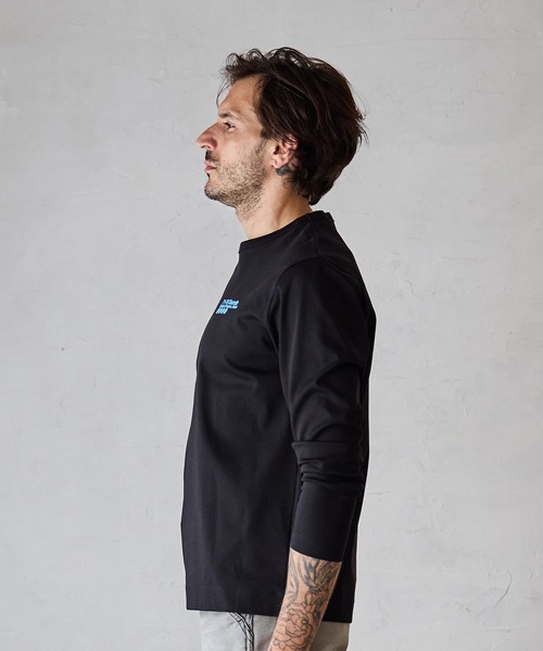 RATTLE TRAP（ラトルトラップ）の「シルケットポンチプリントTee（Tシャツ/カットソー・メンズ・ホワイト/ブラック・M/L/S/LL）」の6枚目の写真