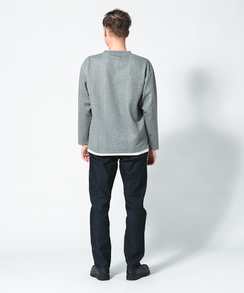 Blue Standard (ブルースタンダード)の「【BLUE STANDARD/ブルースタンダード】スーパーストレッチデニムスリムストレート 軽量 美脚(デニムパンツ・メンズ・インディゴブルー/スミクロ/ワンウォッシュ・MEDIUM/LARGE/X-LARGE)」の17枚目の写真