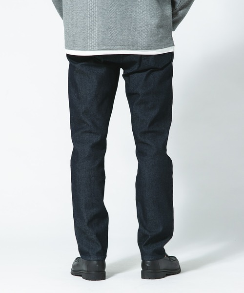Blue Standard (ブルースタンダード)の「【BLUE STANDARD/ブルースタンダード】スーパーストレッチデニムスリムストレート 軽量 美脚(デニムパンツ・メンズ・インディゴブルー/スミクロ/ワンウォッシュ・MEDIUM/LARGE/X-LARGE)」の12枚目の写真