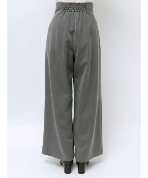 LAGUNAMOON（ラグナムーン）の「2タックワイドパンツ（その他パンツ・レディース・アイボリー/グレー・SMALL/MEDIUM）」の9枚目の写真