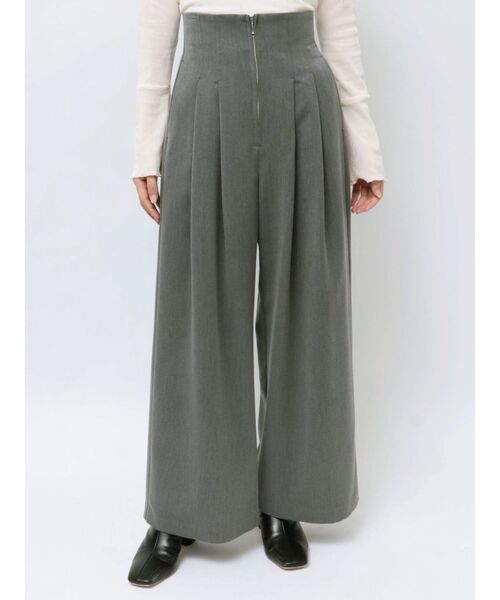 LAGUNAMOON（ラグナムーン）の「2タックワイドパンツ（その他パンツ・レディース・アイボリー/グレー・SMALL/MEDIUM）」の18枚目の写真