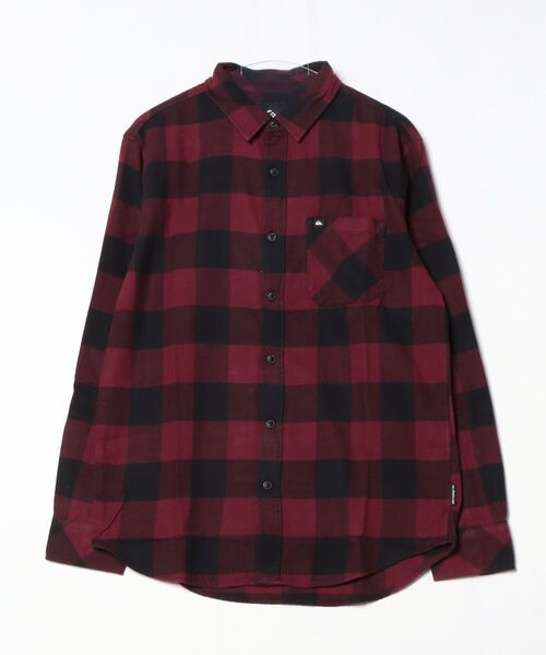 Quiksilver（クイックシルバー）の「クイックシルバー QUIKSILVER BUFFALO CLASSIC FLANNEL（シャツ/ブラウス・メンズ・ブルーグレー/ローズ・S/M/L）」の2枚目の写真