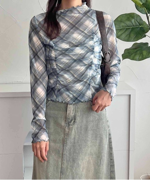 apres jour clair(アプレジュールクレア)の「【apres jour clair】アソートデザインシアートップス【ZOZOTOWN限定アイテム】(Tシャツ/カットソー・レディース・カーキ/ブラウン系その他/ブラック/ネイビー・X-LARGE/フリー)」の22枚目の写真
