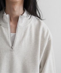 crepuscule 長袖コットンポロ crepuscule 「crepuscule」 長袖ポロシャツ X-LARGE ナチュラル