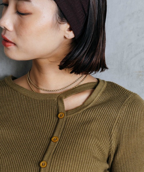 ドイマ ■ アシンメトリー デザインニットセーター■size2 ニット セーター アシンメトリーデザインニットトップス レディース