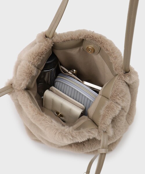 THE SHOP TK （ザ ショップ ティーケー ）の「◆ファートート（トートバッグ・レディース・ベージュ/スミクロ/ブラウン系その他・00）」の12枚目の写真