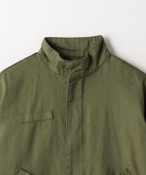 green label relaxing（グリーンレーベルリラクシング）の「TJ キルト 切り替え モッズコート / キッズ  110cm-130cm（モッズコート・キッズ・オリーブ/ネイビー・110cm/120cm/130cm）」の6枚目の写真