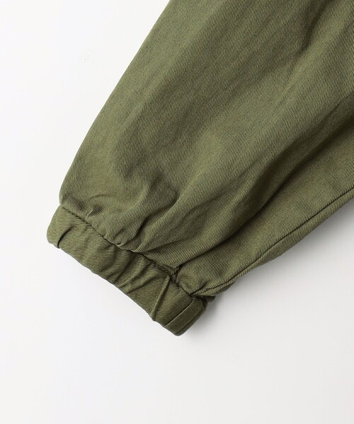 green label relaxing（グリーンレーベルリラクシング）の「TJ キルト 切り替え モッズコート / キッズ  110cm-130cm（モッズコート・キッズ・オリーブ/ネイビー・110cm/120cm/130cm）」の7枚目の写真
