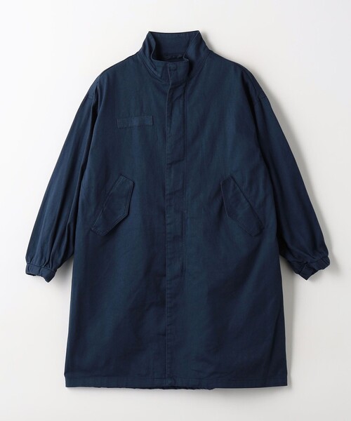 green label relaxing（グリーンレーベルリラクシング）の「TJ キルト 切り替え モッズコート / キッズ  110cm-130cm（モッズコート・キッズ・オリーブ/ネイビー・110cm/120cm/130cm）」の14枚目の写真