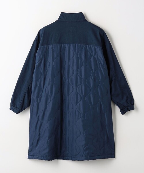 green label relaxing（グリーンレーベルリラクシング）の「TJ キルト 切り替え モッズコート / キッズ  110cm-130cm（モッズコート・キッズ・オリーブ/ネイビー・110cm/120cm/130cm）」の15枚目の写真