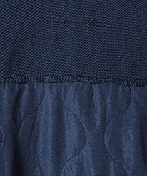 green label relaxing（グリーンレーベルリラクシング）の「TJ キルト 切り替え モッズコート / キッズ  110cm-130cm（モッズコート・キッズ・オリーブ/ネイビー・110cm/120cm/130cm）」の18枚目の写真