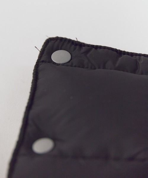 TAION（タイオン）の「TAION/タイオン BASIC DOWN NECK WARMER ネックウォーマー（ネックウォーマー/スヌード・メンズ・ブラック/グレー/オフホワイト/ネイビー/ベージュ・ONE SIZE）」の13枚目の写真