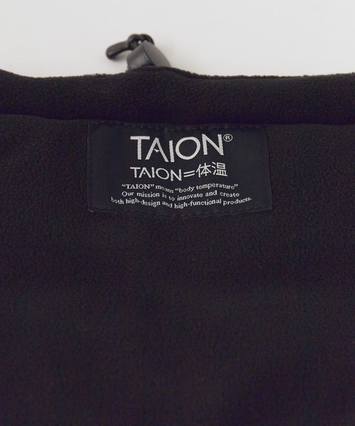 TAION（タイオン）の「TAION/タイオン BASIC DOWN NECK WARMER ネックウォーマー（ネックウォーマー/スヌード・メンズ・ブラック/グレー/オフホワイト/ネイビー/ベージュ・ONE SIZE）」の15枚目の写真