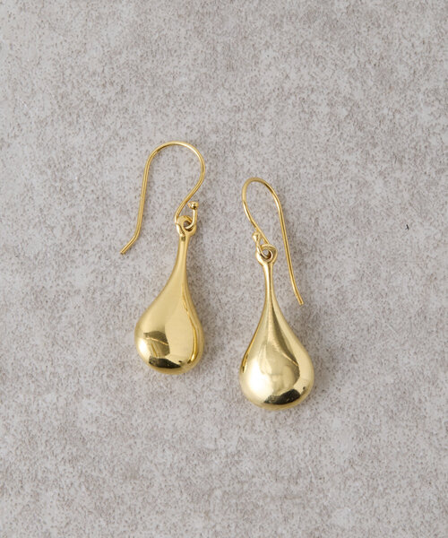 BEARDSLEY(ビアズリー)の「スプーンピアス(ゴールド)(ピアス(両耳用)・レディース・ゴールド・FREE)」の1枚目の写真