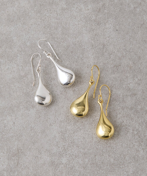 BEARDSLEY(ビアズリー)の「スプーンピアス(ゴールド)(ピアス(両耳用)・レディース・ゴールド・FREE)」の2枚目の写真