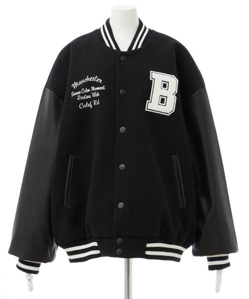 INGNI（イング）の「ワッペン付スタジャン（スタジャン・レディース・グレー系その他3/ブラック系その他2/ブラック×ブラック・M）」の4枚目の写真