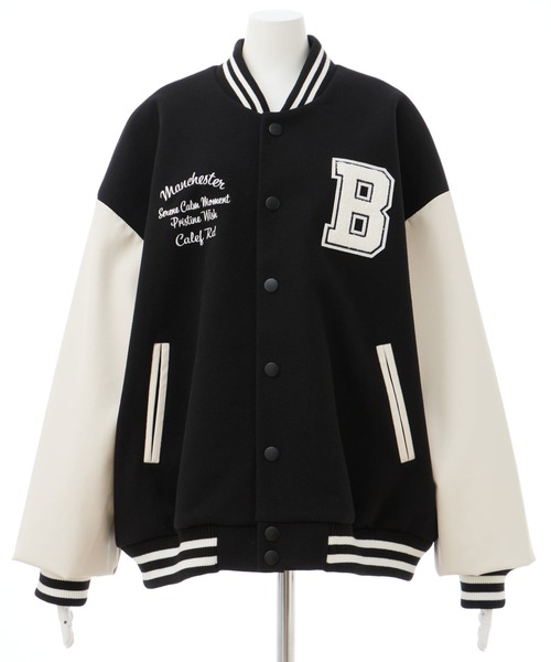 INGNI（イング）の「ワッペン付スタジャン（スタジャン・レディース・グレー系その他3/ブラック系その他2/ブラック×ブラック・M）」の14枚目の写真