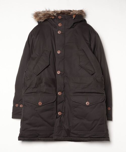 RRL フェイクファートリムモッズコート ダブルアールエル) RRL 日本製生地 Travis ファー トリム