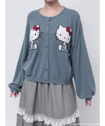 【新品タグ付き】merry jenny カーディガン ニット ブルー miffyニットカーディガン(F ブルー)｜ メリージェニー｜名古屋