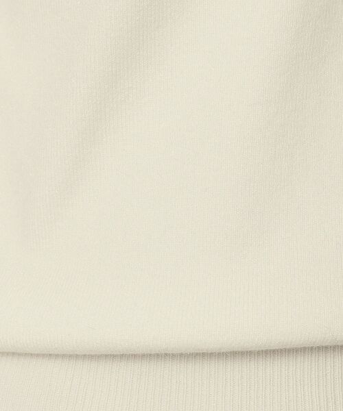 ITS'DEMO（イッツデモ）の「◆【通勤／手洗い可】Vネックラメニット（ニット/セーター・レディース・オフホワイト/ライトグレー/ピンク/パープル/ネイビー・00）」の12枚目の写真