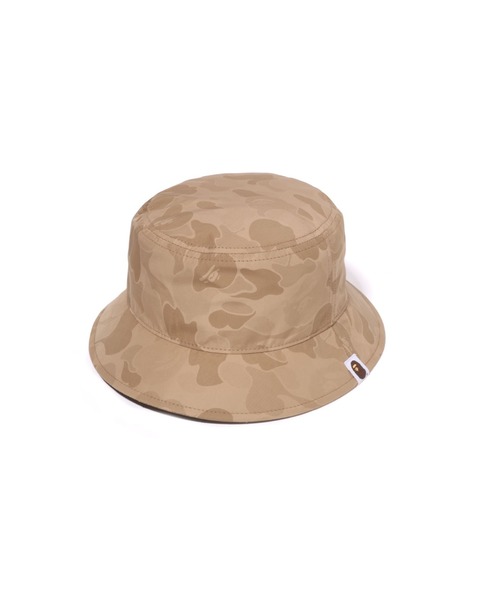 A BATHING APE（アベイシングエイプ）の「SOLID CAMO HAT（ハット・キッズ・ブラック/ベージュ・FREE）」の4枚目の写真