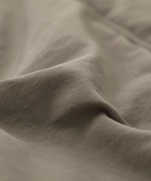 n'OrLABEL（ノアールレーベル）の「『ボア切り替え中綿ブルゾン』（ブルゾン・レディース・カーキ/ベージュ・FREE）」の15枚目の写真