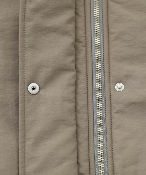 n'OrLABEL（ノアールレーベル）の「『ボア切り替え中綿ブルゾン』（ブルゾン・レディース・カーキ/ベージュ・FREE）」の21枚目の写真