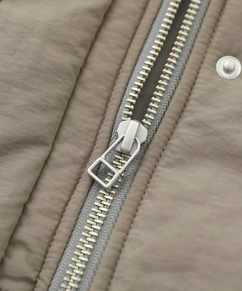 n'OrLABEL（ノアールレーベル）の「『ボア切り替え中綿ブルゾン』（ブルゾン・レディース・カーキ/ベージュ・FREE）」の22枚目の写真