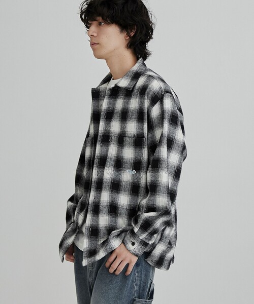 セール】Penneys（ぺニーズ）別注CPOオンブレチェックシャツ（シャツ
