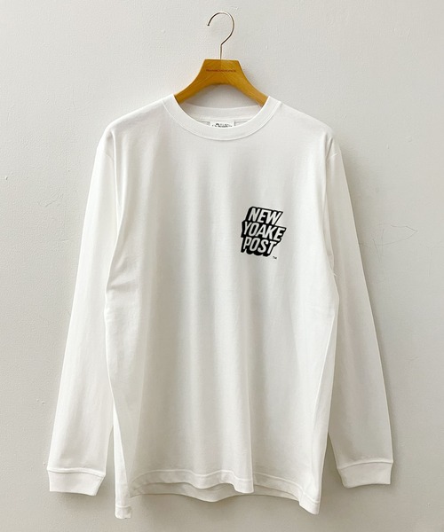 【NEW YOAKE POST/ニューヨアケポスト】LONGSLEEVE T-SHIRT（Tシャツ/カットソー）｜NEW YOAKE POST（ニューヨアケポスト）