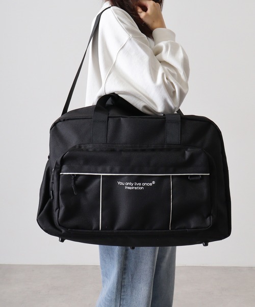 ボストンバッグ 楽天市場】POTR モノグラム 2WAYボストンバッグ 998-19804