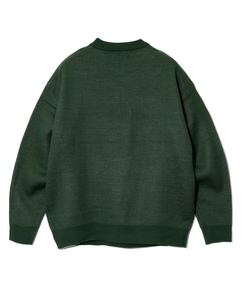 【セール】Duckster/ダックスター ジャガードニットセーター（BAGGY CAR）（ニット/セーター）｜go slow caravan（ゴースローキャラバン）