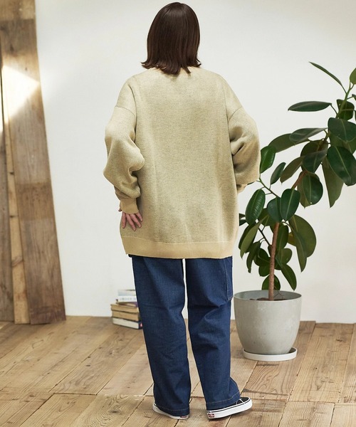 【セール】Duckster/ダックスター ジャガードニットセーター（BAGGY CAR）（ニット/セーター）｜go slow caravan（ゴースローキャラバン）