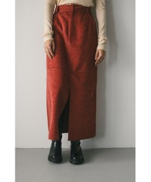 STYLEMIXER | フロントスリットツイードスカート(スカート)