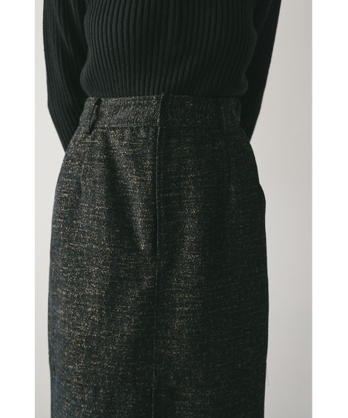 STYLEMIXER（スタイルミキサー）の「フロントスリットツイードスカート（スカート・レディース・グレー/ブラック/レッド・SMALL/MEDIUM）」の8枚目の写真