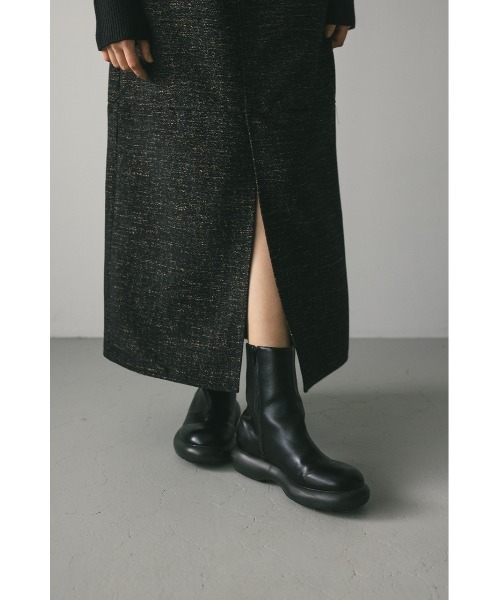 STYLEMIXER（スタイルミキサー）の「フロントスリットツイードスカート（スカート・レディース・グレー/ブラック/レッド・SMALL/MEDIUM）」の12枚目の写真