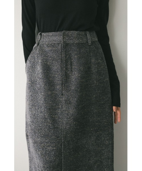 STYLEMIXER（スタイルミキサー）の「フロントスリットツイードスカート（スカート・レディース・グレー/ブラック/レッド・SMALL/MEDIUM）」の19枚目の写真