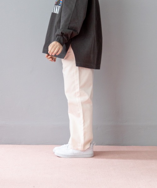 LOWRYS FARM(ローリーズファーム)の「カラーデニムストレートパンツ 259089(その他パンツ・キッズ・ピンク/イエロー・110cm/120cm/130cm/140cm/150cm)」の18枚目の写真