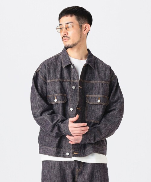 B:MING by BEAMS（ビーミングバイビームス）の「【セットアップ対応】コットンヘンプ ジャケット（ブルゾン・メンズ・ブルー/ネイビー・XL/L/M/S）」の15枚目の写真