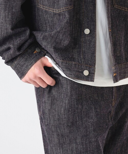 B:MING by BEAMS（ビーミングバイビームス）の「【セットアップ対応】コットンヘンプ ジャケット（ブルゾン・メンズ・ブルー/ネイビー・XL/L/M/S）」の21枚目の写真