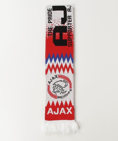 【Football Scarf】フットボールマフラーAjax Acrylic Football Scarf アヤックス・アムステルダム(マフラー)|fridge(フリッジ)