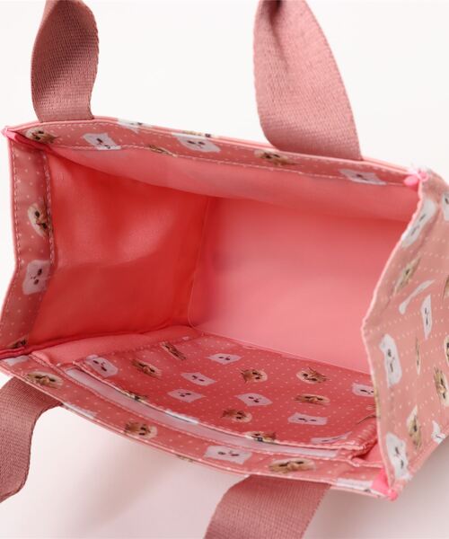 PAUL & JOE ACCESSOIRES(ポールアンドジョーアクセソワ)の「ランチトート <ジブシー&ヌネット総柄> PAUL & JOE ACCESSOIRES(トートバッグ・レディース・ブルー/グレー/オレンジ・FREE)」の13枚目の写真