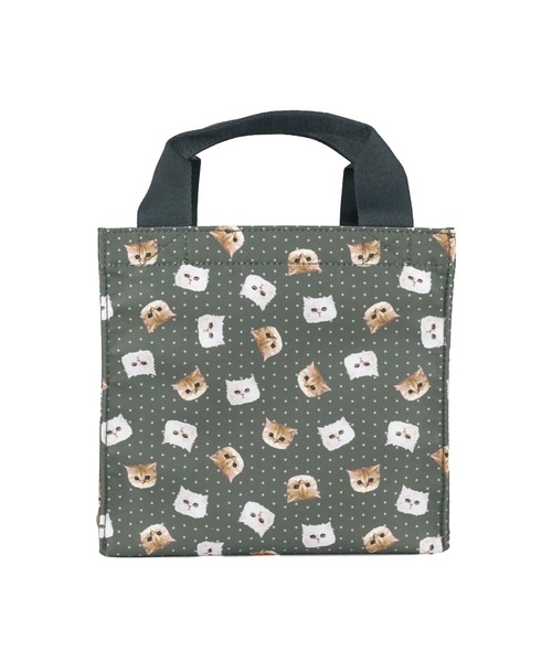 PAUL & JOE ACCESSOIRES(ポールアンドジョーアクセソワ)の「ランチトート <ジブシー&ヌネット総柄> PAUL & JOE ACCESSOIRES(トートバッグ・レディース・ブルー/グレー/オレンジ・FREE)」の11枚目の写真