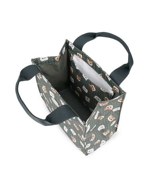 PAUL & JOE ACCESSOIRES(ポールアンドジョーアクセソワ)の「ランチトート <ジブシー&ヌネット総柄> PAUL & JOE ACCESSOIRES(トートバッグ・レディース・ブルー/グレー/オレンジ・FREE)」の10枚目の写真