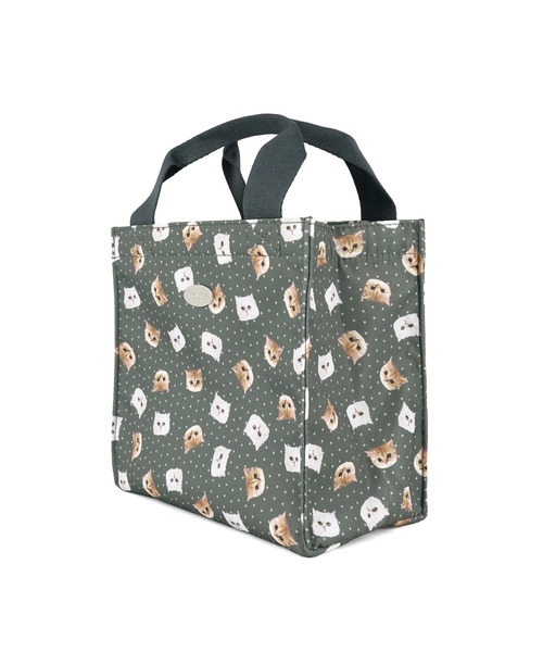 PAUL & JOE ACCESSOIRES(ポールアンドジョーアクセソワ)の「ランチトート <ジブシー&ヌネット総柄> PAUL & JOE ACCESSOIRES(トートバッグ・レディース・ブルー/グレー/オレンジ・FREE)」の8枚目の写真