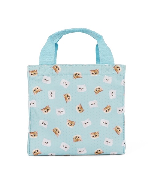 PAUL & JOE ACCESSOIRES(ポールアンドジョーアクセソワ)の「ランチトート <ジブシー&ヌネット総柄> PAUL & JOE ACCESSOIRES(トートバッグ・レディース・ブルー/グレー/オレンジ・FREE)」の7枚目の写真