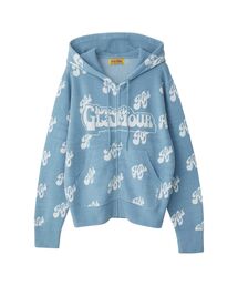 SWASH MONOGRAM柄ジャカード パーカー