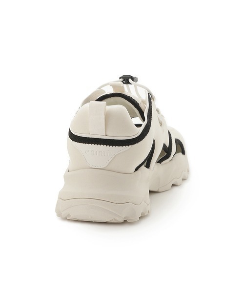 emmi（エミ）の「サンダルスニーカー（サンダル・レディース・ベージュ/ブラック/ホワイト・25cm/24.5cm/24cm/23cm/23.5cm）」の14枚目の写真